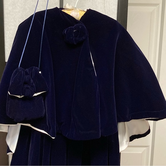 Vintage 1993 EUC (wore 1x) Jessica McClintock (made from pattern) Girls size 5 - Picture 11 of 15